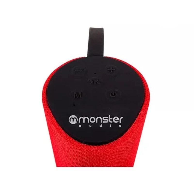 Parlante-Bluetooth-Fm-Sd-Aux-Mic-Rojo-Monster-Portatiles