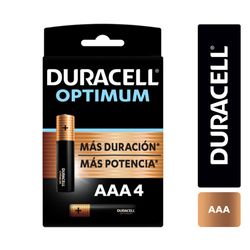 DURACELL OPTIMUM AAAX4