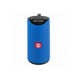 MONSTER AUDIO PARLANTE BLUETOOTH/FM/SD/AUX/MIC AZUL MONSTER