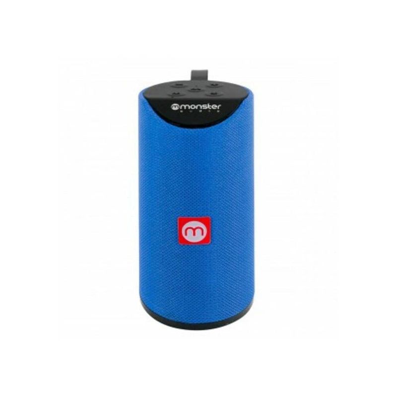 Parlante-Bluetooth-Fm-Sd-Aux-Mic-Azul-Monster-Portatiles