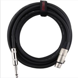 KIRLIN CABLE 20AWG 25P MP-242 XLR F/1/4 MONO