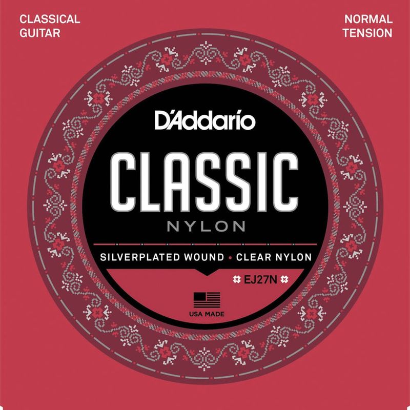 Daddario-Ej27N-Set-De-Cuerdas-Guitarra-Clasica-Nylon-Cuerdas