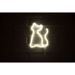 Letrero-Estilo-Neon-Gato--Blanco-Usb-17X235Cm--Letreros