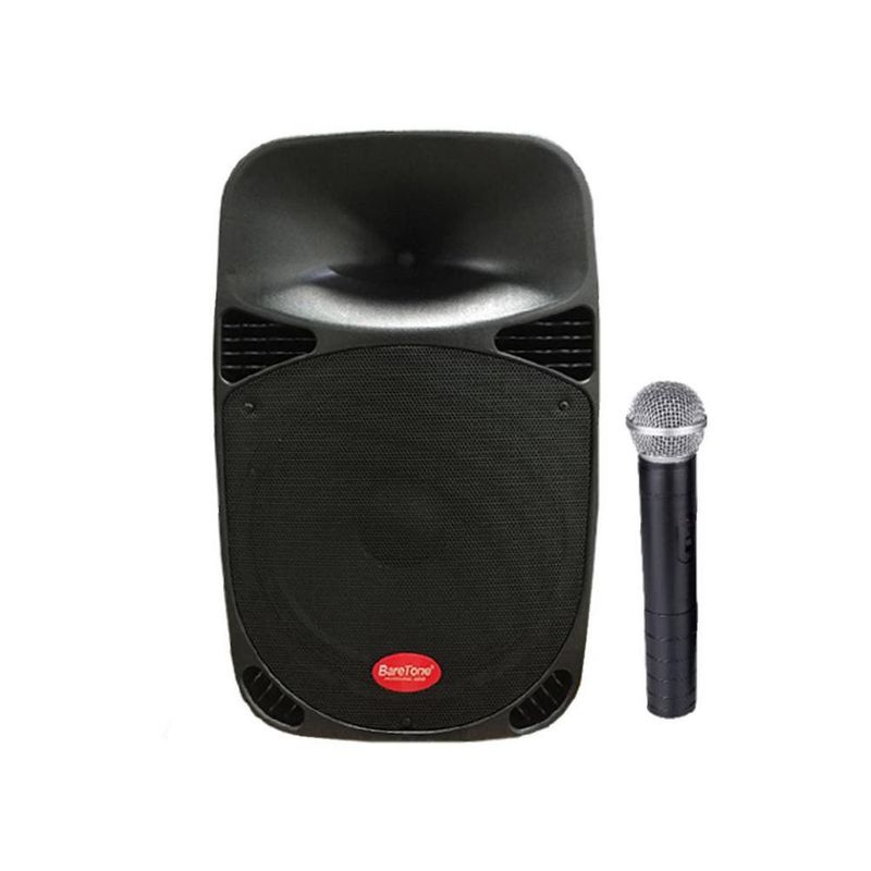 Parlante 8 1100W Pmpo Bateria/Bt/Mic Baretone Artistas Calle