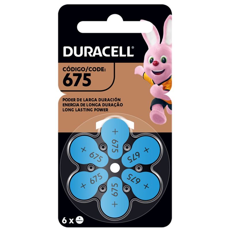 Pila-Audifono-Dur675-Blister-X6-Duracell-Auditivas