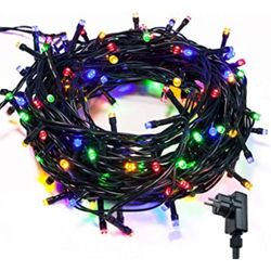 LUCES NAVIDAD 400 LED COLORES FUNCIONES. EXTERIOR