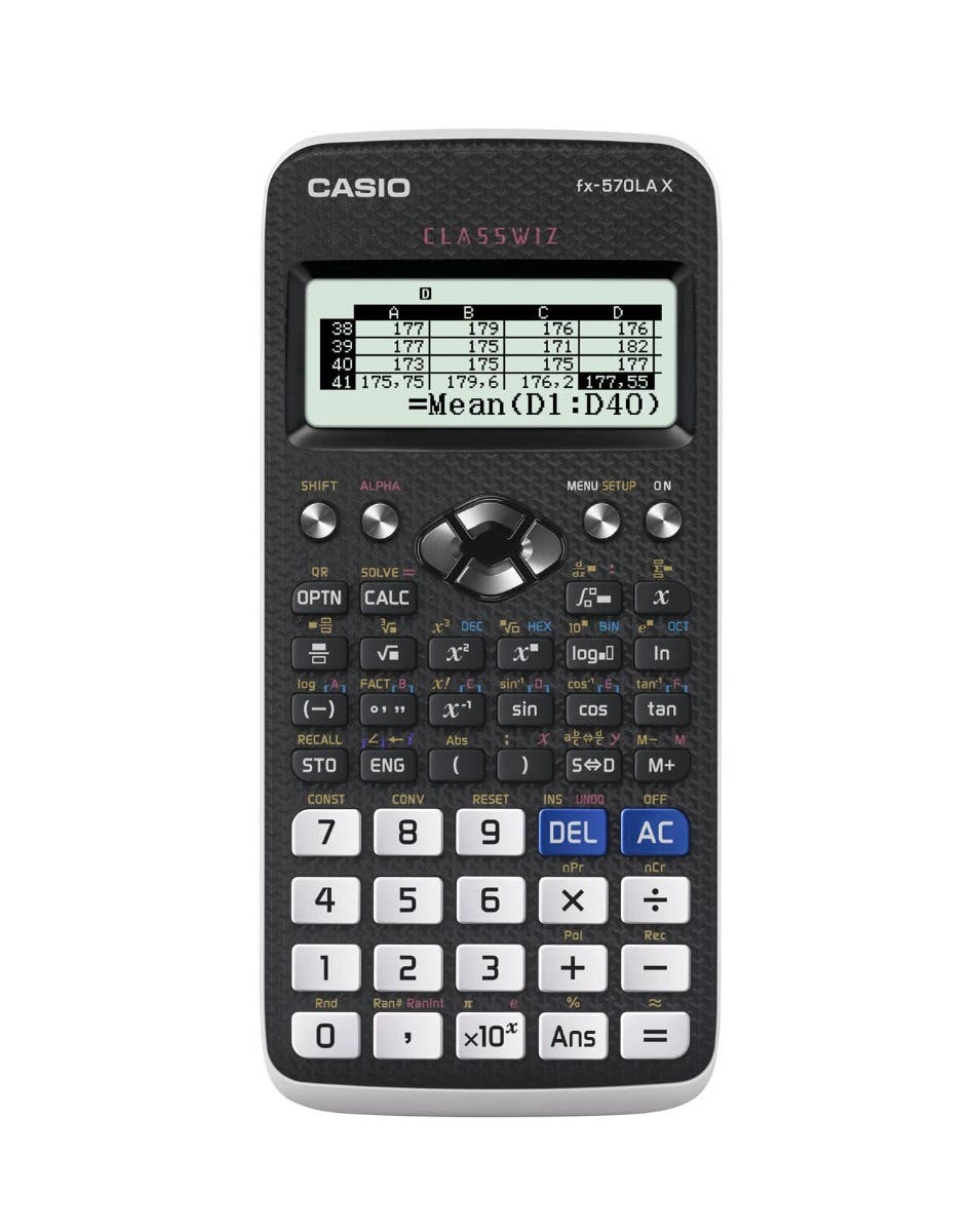 CASIO CALCULADORA CIENTIFICA 553 FUNCIONES