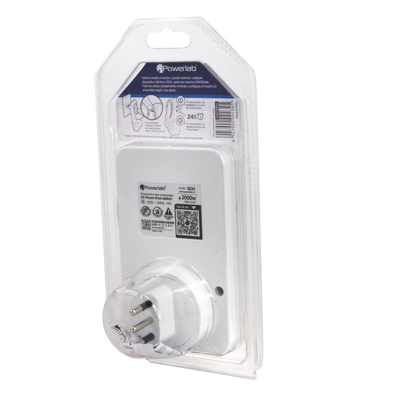 Reloj-Temporiador--Analogo-Powerlab-9234-Adaptadores-y-Triples