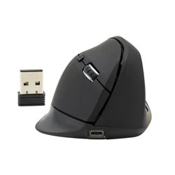 PHILCO MOUSE INALAMBRICO VERTICAL SPK7346 BLACK  PRO