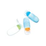 Trio-Botellas-De-Silicona-Infaltables-Para-Viajar