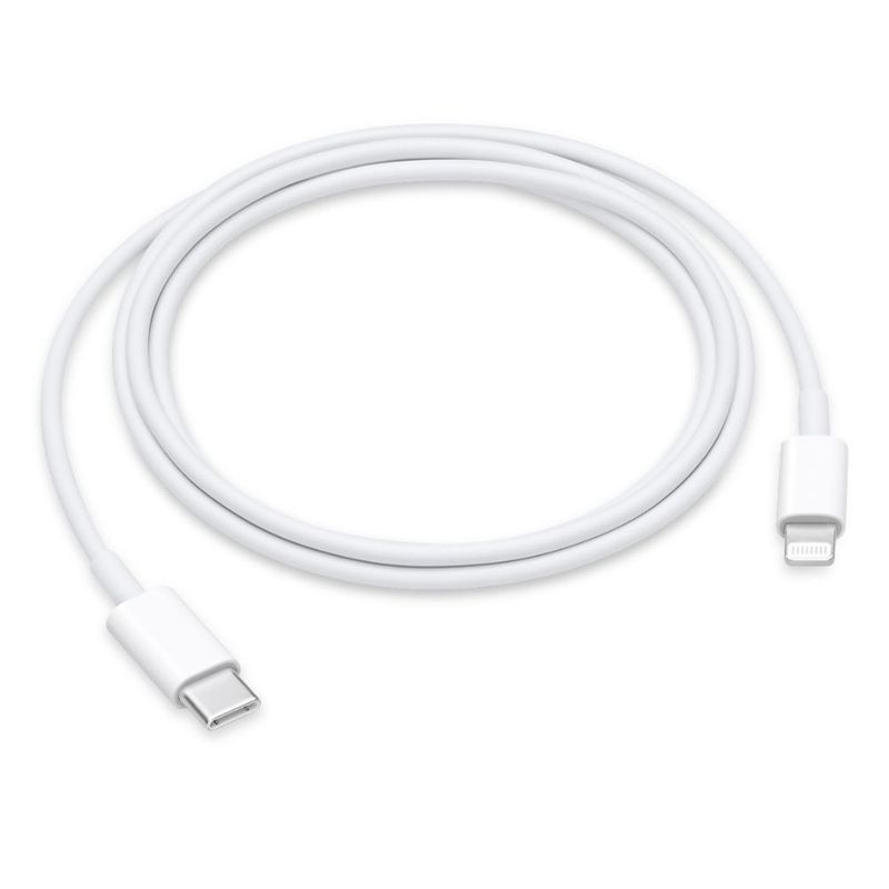 APPLE APPLE MM0A3AM/A CABLE PARA IPHONE USB-C / LIGHTNING 1 MT ORIGINAL  BLANCO