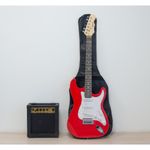 Pack-Guitarra-Electrica-Roja-Con-Ampificador-10W-Alaguez-Guitarras-Electricas