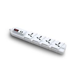 REMA ALARGADOR MULTINORMA 3MTS / 4 TOMAS + 2 USB + PROTECCION