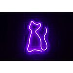 Letrero-Estilo-Neon-Gato---Morado-Usb-30X47Cm--Letreros