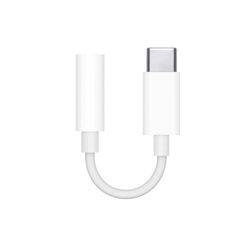 APPLE MU7E2AM/A ADAPTADOR USB-C A JACK 3.5MM ORIGINAL BLANCO