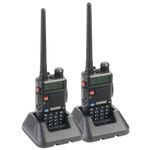 Kit-2-Radios--Portatiles--35Km--Recarg.-42-Canales-Baofeng--8850-Intercomunicadores