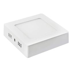 MEGABRIGHT PANEL LED CUADRADO SOBREPUESTO  12W 6000K