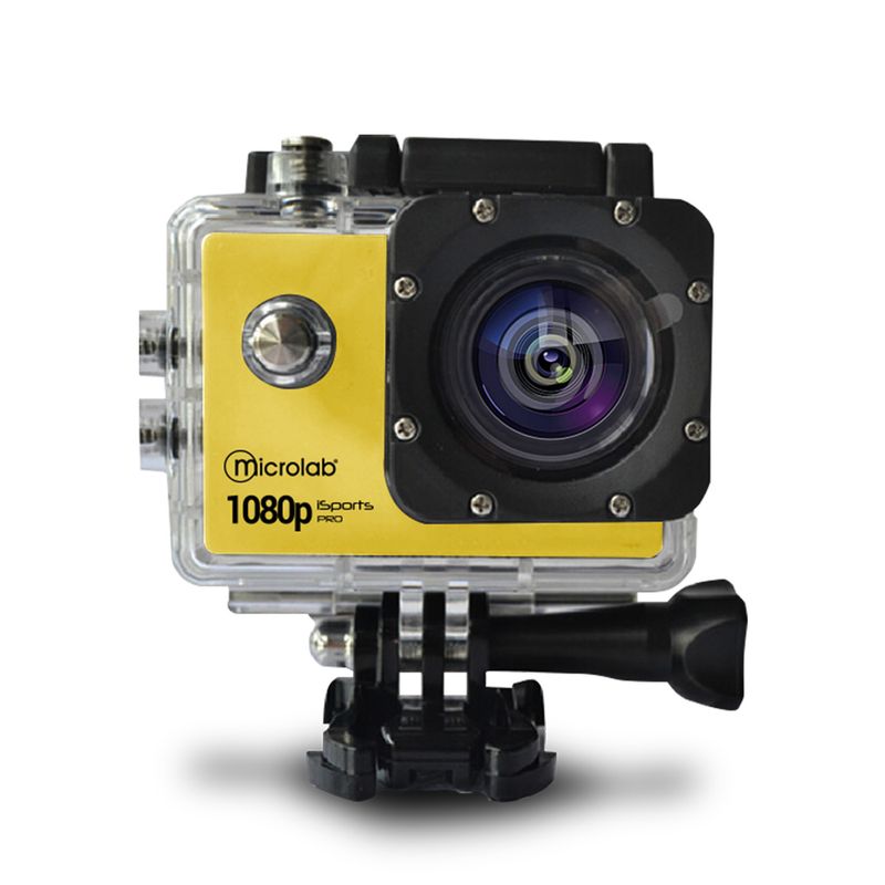 Camara-I-Sports-Pro-Amarilla-1080P-Mlab-Camaras-Deportivas