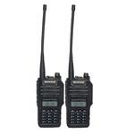 Kit-2-Radios--Portatiles--50Km--Recarg.-42-Canales-Baofeng--8851--Intercomunicadores