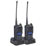 Kit-2-Radios--Portatiles--50Km--Recarg.-42-Canales-Baofeng--8851--Intercomunicadores