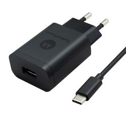MOTOROLA CARGADOR C/CABLE USB - C 18W