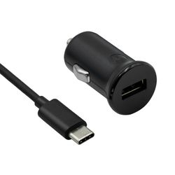 MOTOROLA  CARGADOR USB AUTO 18W CON CABLE TIPO C