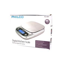 PHILCO BALANZA DE COCINA  HASTA 10KG  DIGITAL