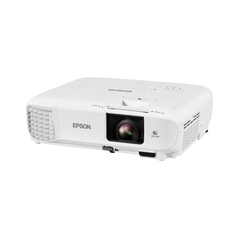 Proyector Xga 3400 Lumenes Epson Powerlite E20 + Telon 1.5X1.5M Proyectores