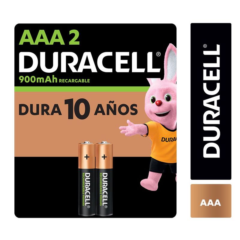 Duracell Bateria Recargable AA Blister de 2