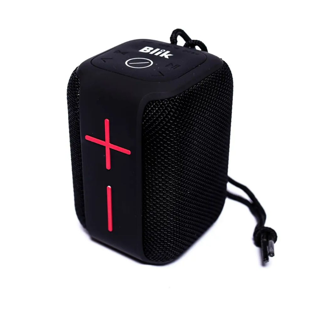 PARLANTE BLUETOOTH BLIK JOY NEGRO casaroyal.cl Casa