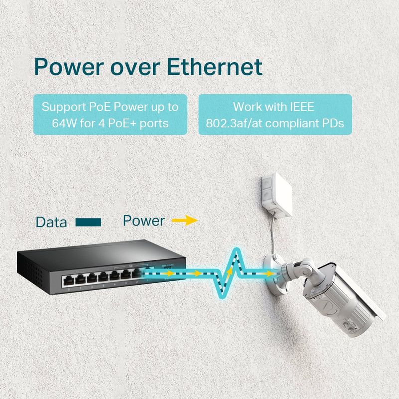 Switch-Poe-8-Puertos--4-10-100---4-Poe-Tplink-Switches-de-Redes