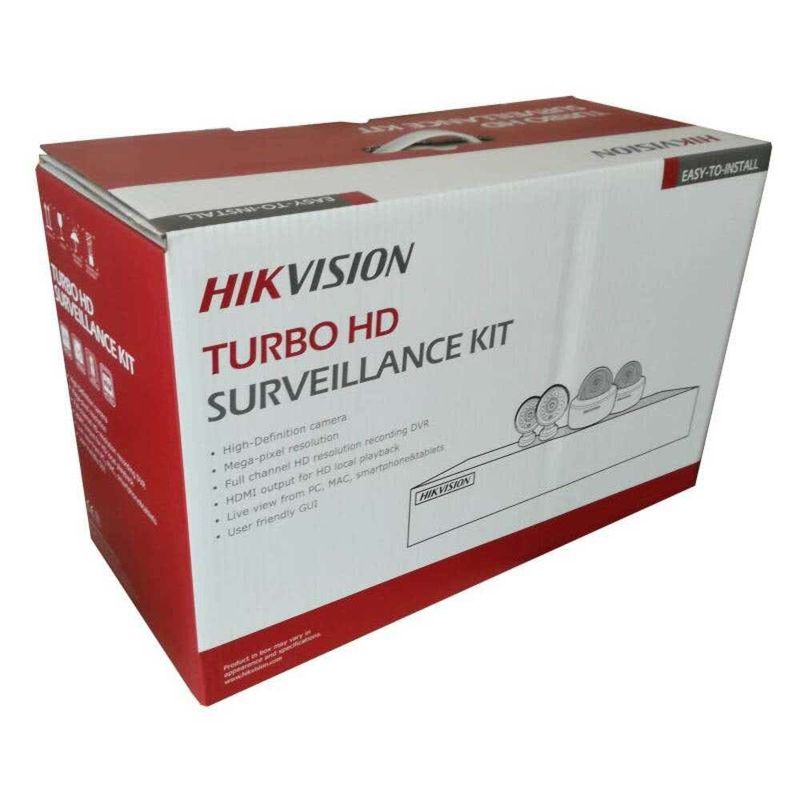 Kit Dvr  4 Canales +4 Camaras Full Hd 1080P + D. Duro 1Tb Kit Dvr