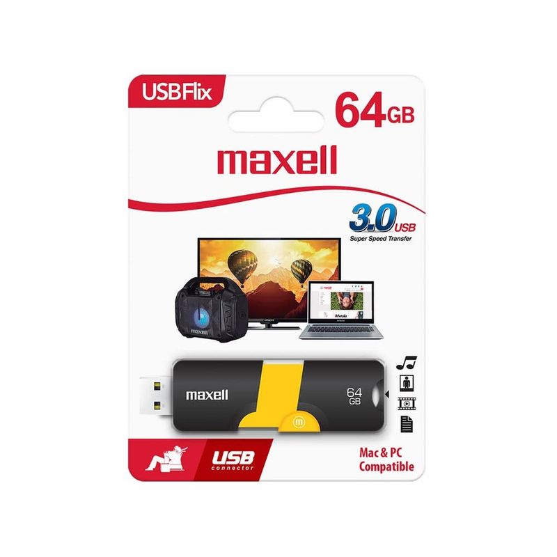 Pendrive-Usb-3.0-64Gb-Flix-Pendrives