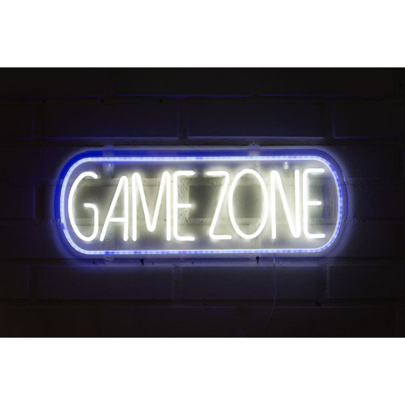 Letrero-Estilo-Neon-Game-Zone--Usb-229X609Cm--Letreros