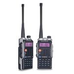 Kit 2 Radios Portatiles  40Km   Recarg. 42 Canales Outdoor Uv-B2 Plus (9150) Intercomunicadores