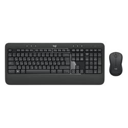 LOGITECH COMBO TECLADO+MOUSE ADVANCED INALAMBRICO USB  540 BLACK