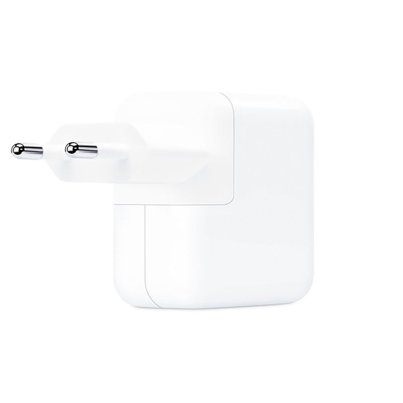 Apple My1W2Ci/A Cargador Para Notebook 30W Usb-C Original Sin Cable Cargadores Notebooks