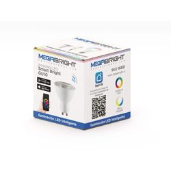 MEGABRIGHT AMPOLLETA SMART LED GU-10  5W