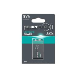 POWER ONE BATERIA 9V ALCALINA