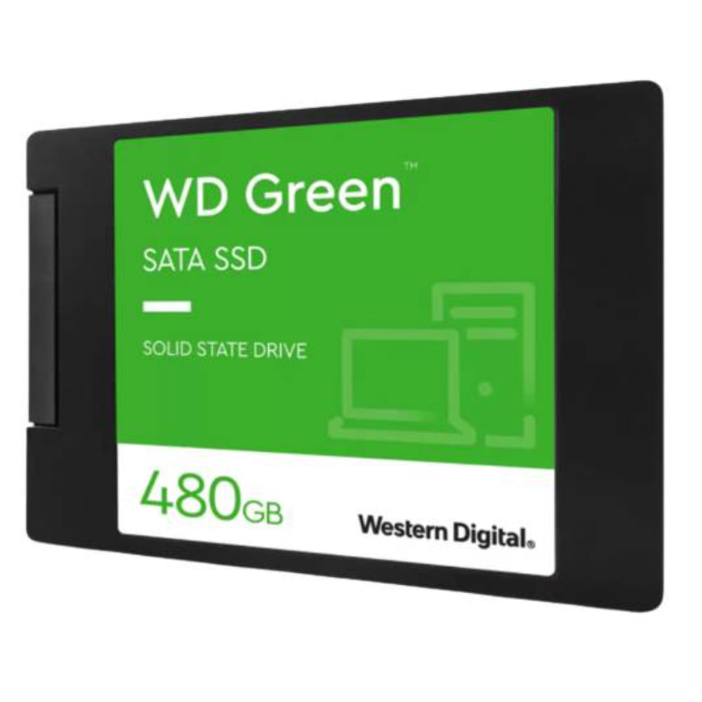 WESTERN DIGITAL DISCO DURO 480GB GREEN SSD INTERNO 2.5 SATA