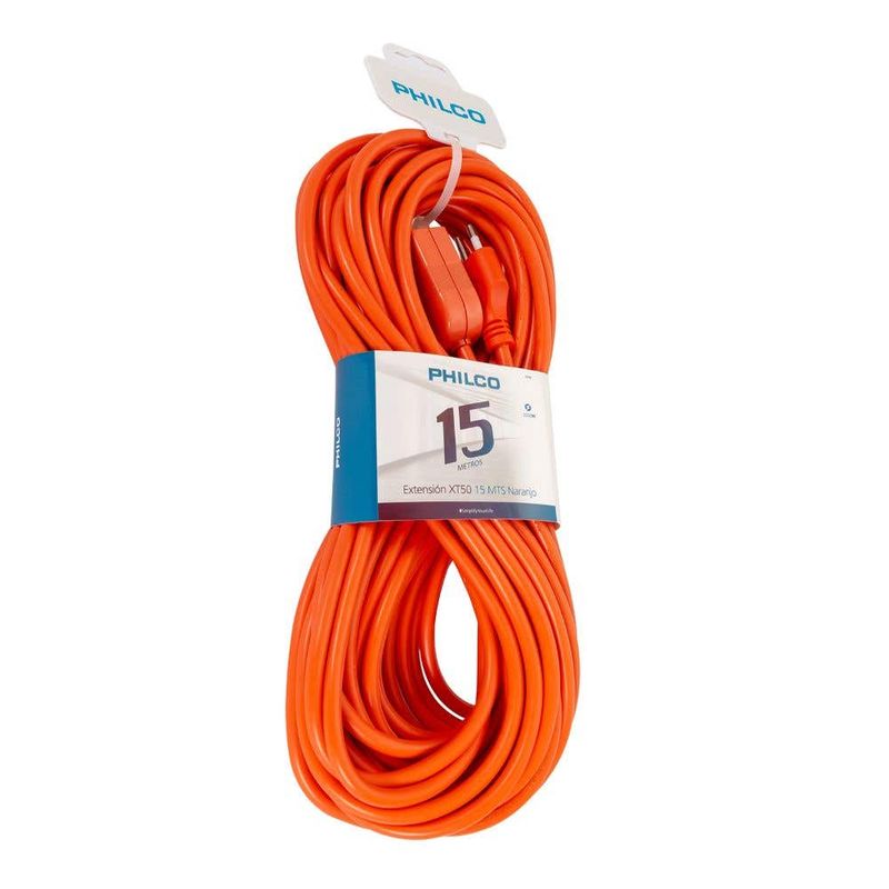 Alargador-Simple-15Mts-10A-250V--2500W-Naranjo-Alargadores
