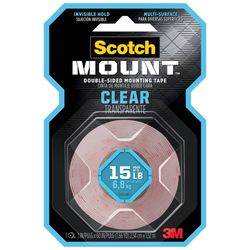 COMMAND CINTA MONTAJE TRANSPARENTE 25MMX152M