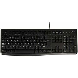 LOGITECH TECLADO ALAMBRICO USB  K120 BLACK