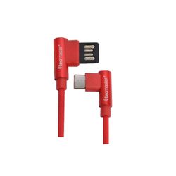 TECMASTER CABLE USA A TIPO C 90ROJO 1MT