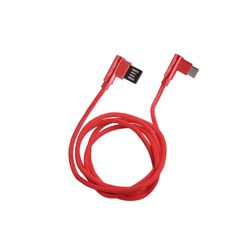 TECMASTER CABLE USA A TIPO C 90ROJO 1MT