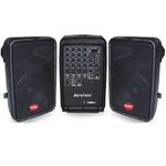 Combo Audio 2X 8' 100W X2 + Mic Inalambrico Baretone Parlantes