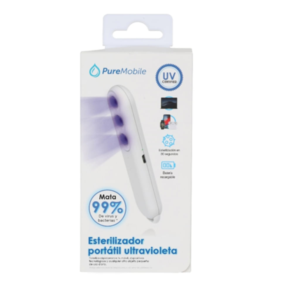 VIVITAR ESTERILIZADOR PORTATIL   UV  RECARGABLE USB