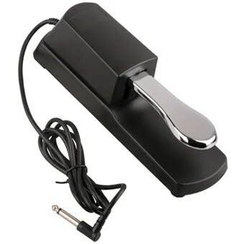 Pedal-Sustain-Para-Teclado--Negro-Pedales-y-Efectos