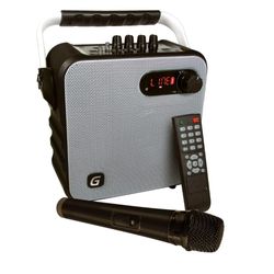 MASTER-G PARLANTE BLUETOOTH KARAOKE CON MICROFONO MASTER G