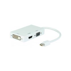 INTROTECH ADAPTADOR MINI DISPLAYPORT A HDMI 4K/VGA/DVI